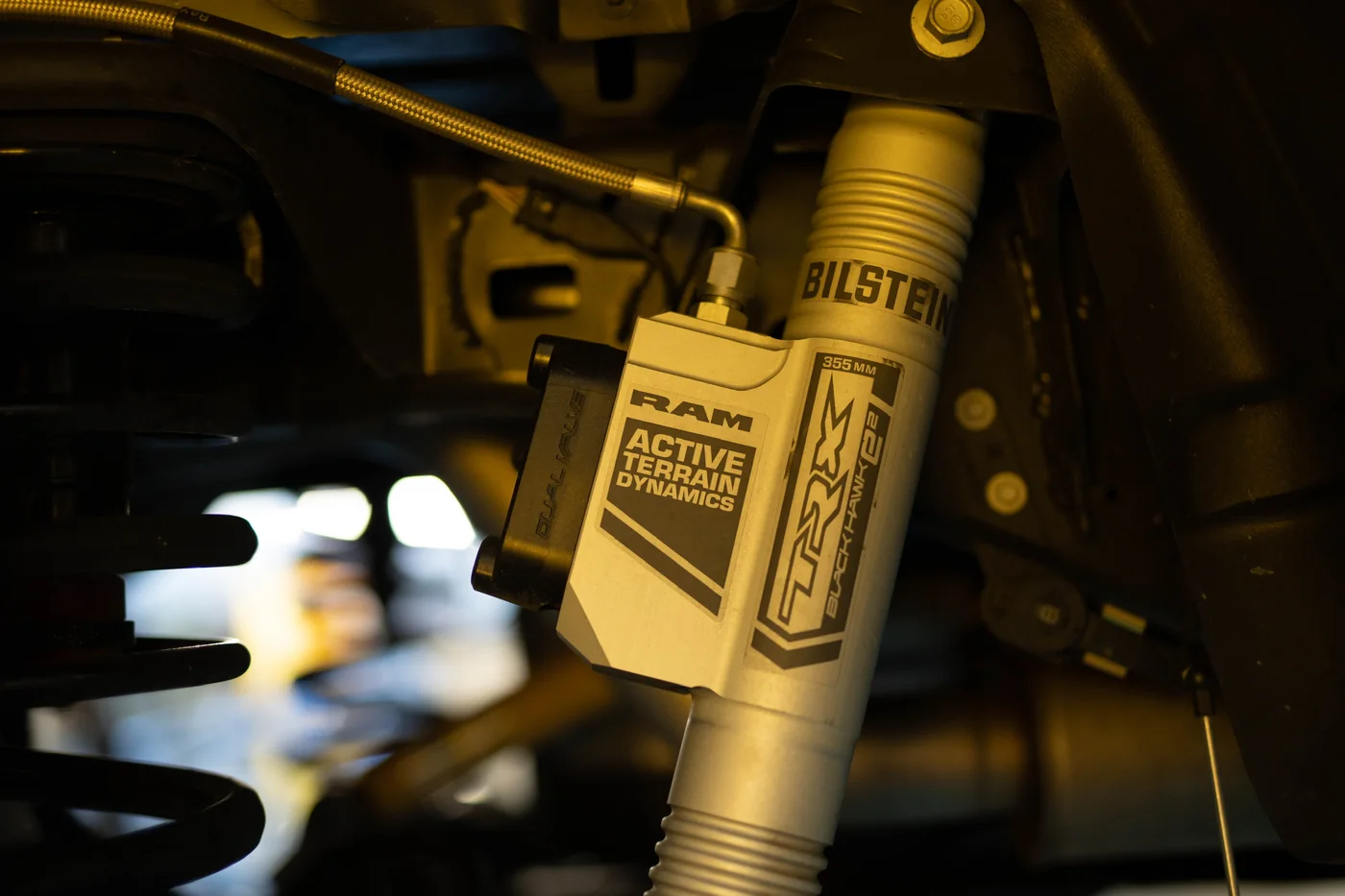 Bilstein performance damper fitted during a suspension upgrade